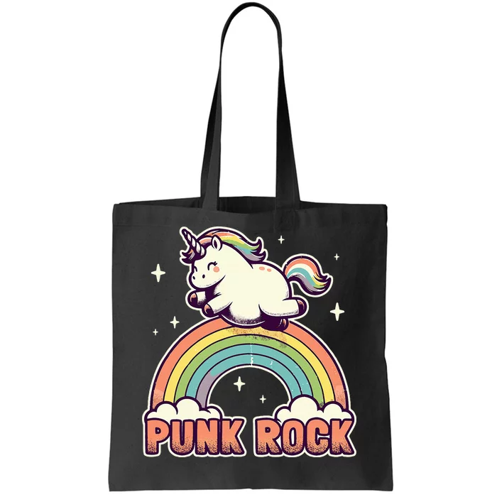 Punk Rock Unicorn I Punk Rock Tote Bag