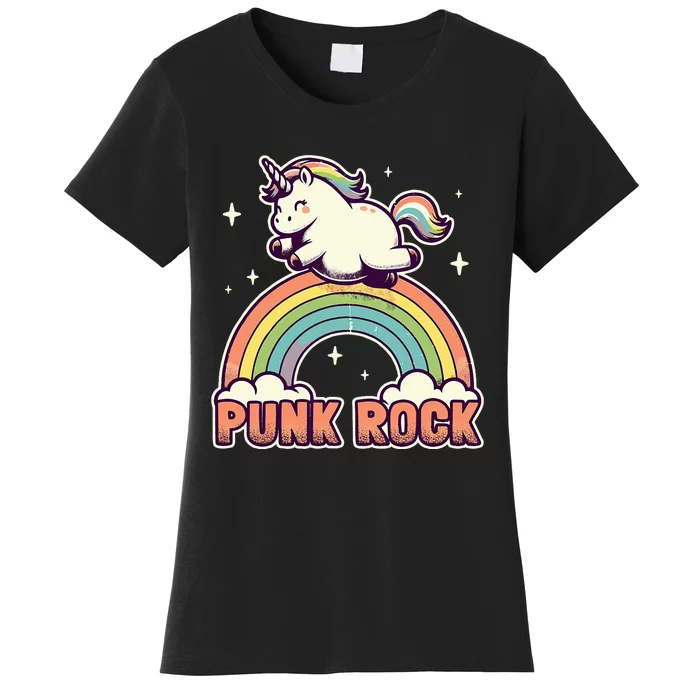 Punk Rock Unicorn I Punk Rock Women's T-Shirt