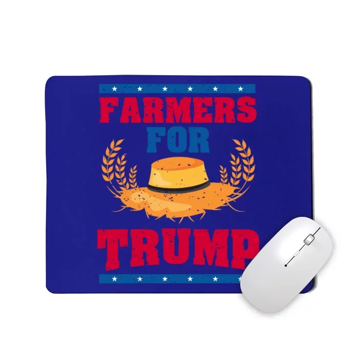 Pride Republican Usa Patriot Farmers For Trump Election Cool Gift Mousepad