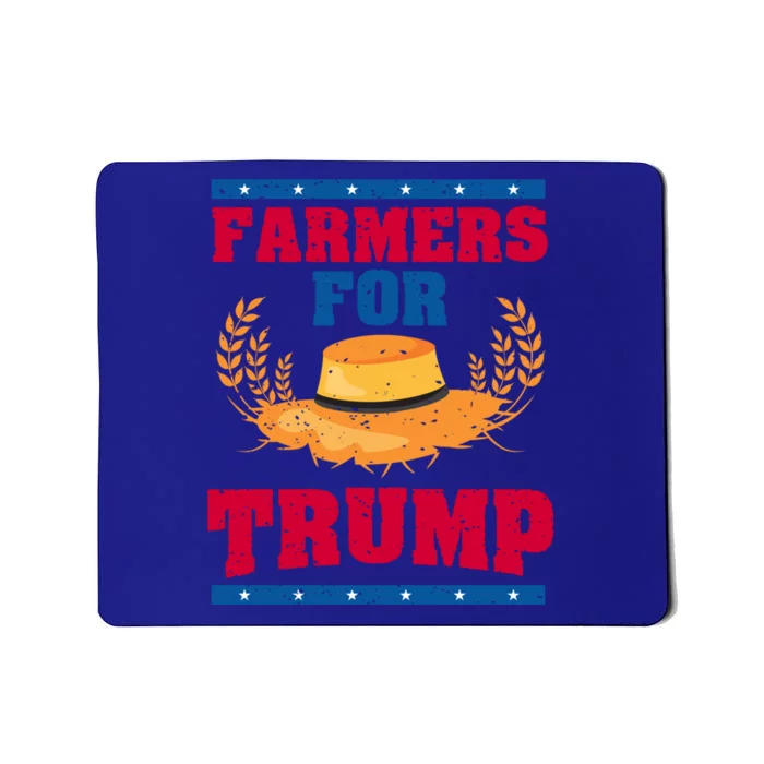 Pride Republican Usa Patriot Farmers For Trump Election Cool Gift Mousepad