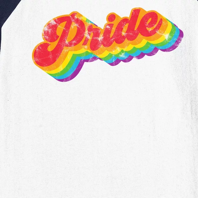 Pride Retro Vintage Baseball Sleeve Shirt