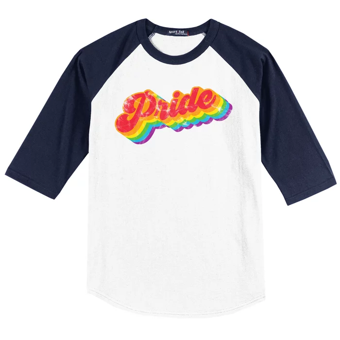 Pride Retro Vintage Baseball Sleeve Shirt