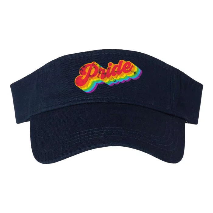 Pride Retro Vintage Valucap Bio-Washed Visor