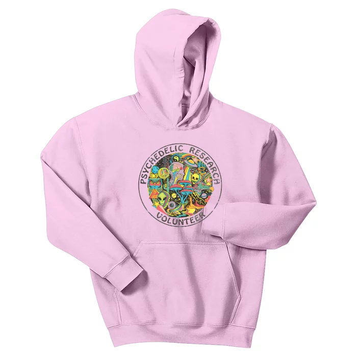 Psychedelic Research Volunteer Kids Hoodie