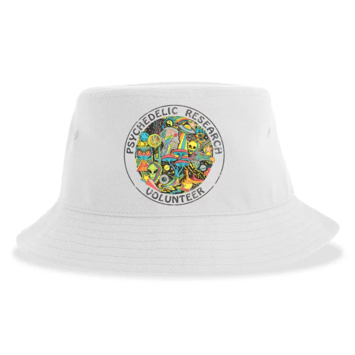 Psychedelic Research Volunteer Sustainable Bucket Hat