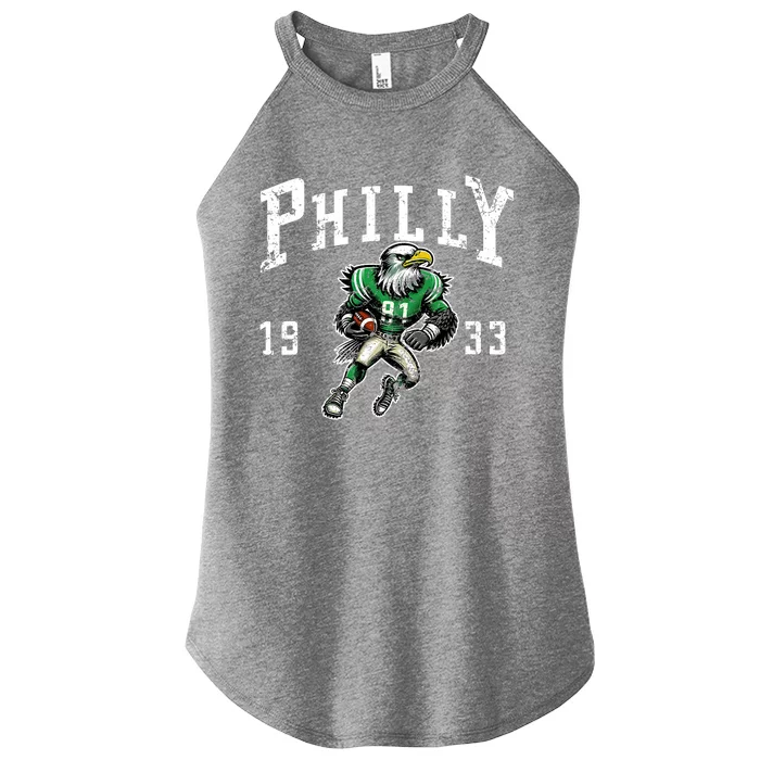 Philadelphia Retro Vintage Classic Pennsylvania Gift Women’s Perfect Tri Rocker Tank