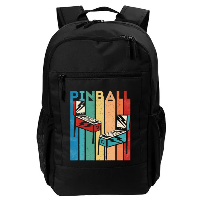 Pinball Retro Vintage Multiball Pinball Machine Daily Commute Backpack