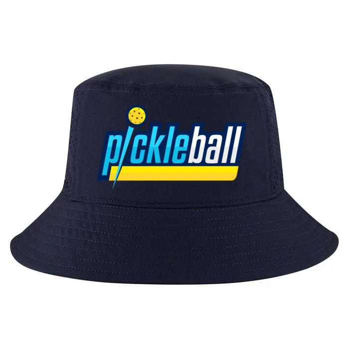 Pickleball Retro Volt Logo Cool Comfort Performance Bucket Hat