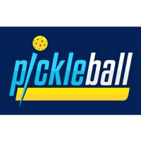 Pickleball Retro Volt Logo Bumper Sticker