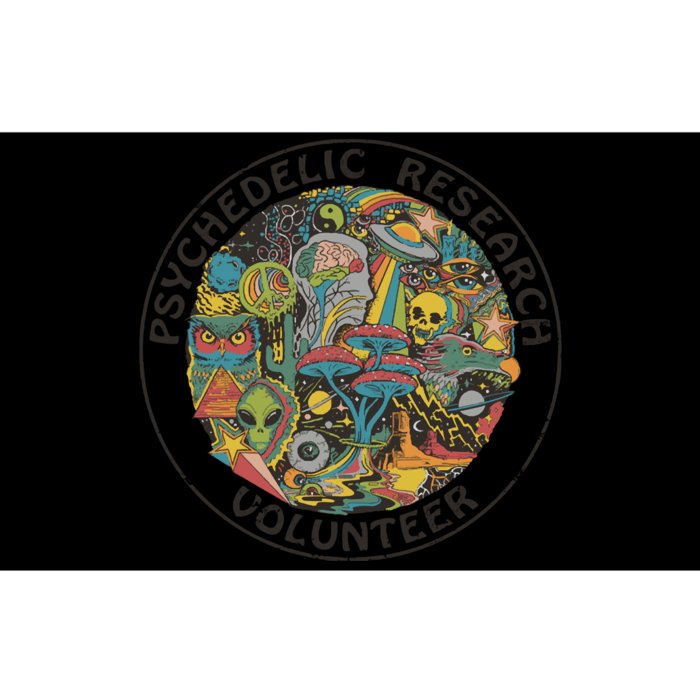 Psychedelic Research Volunteer Bumper Sticker