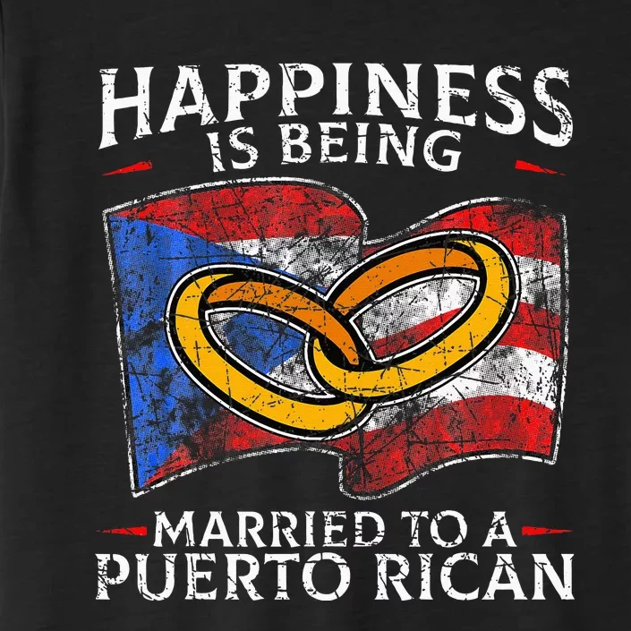 Puerto Rican Wedding Commonwealth Of Puerto Rico PR ChromaSoft Performance T-Shirt