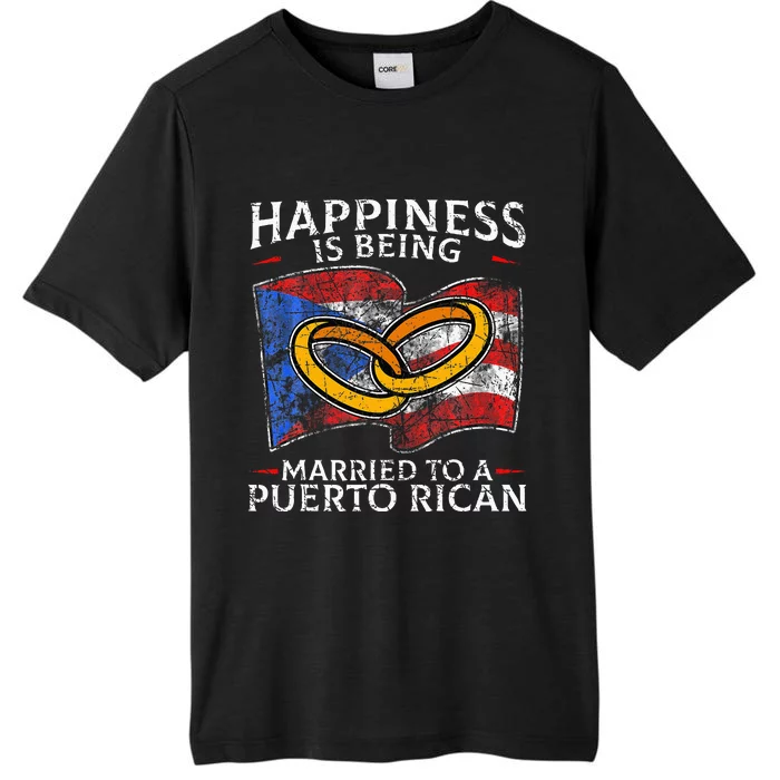 Puerto Rican Wedding Commonwealth Of Puerto Rico PR ChromaSoft Performance T-Shirt