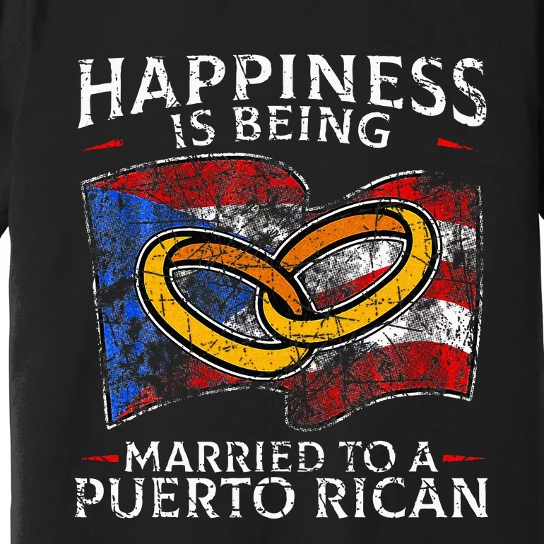 Puerto Rican Wedding Commonwealth Of Puerto Rico PR Premium T-Shirt