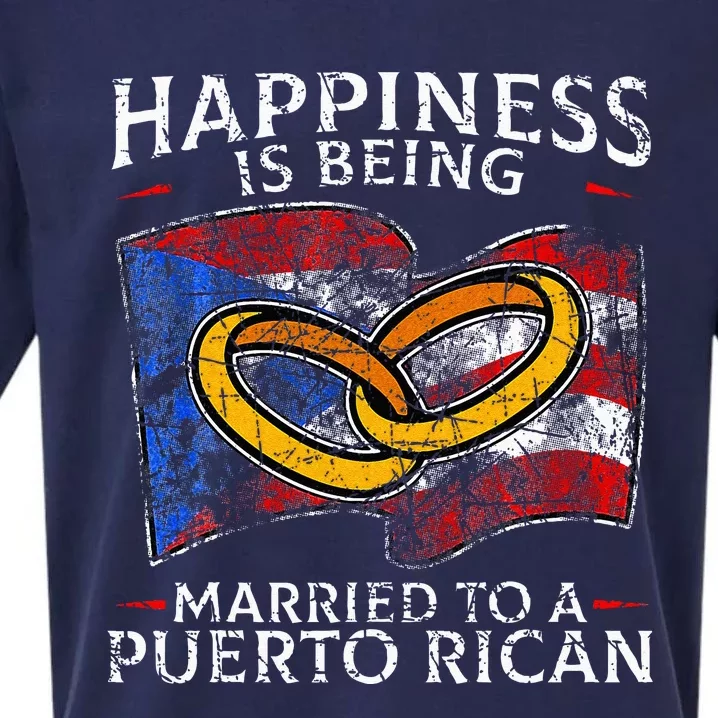 Puerto Rican Wedding Commonwealth Of Puerto Rico PR Sueded Cloud Jersey T-Shirt