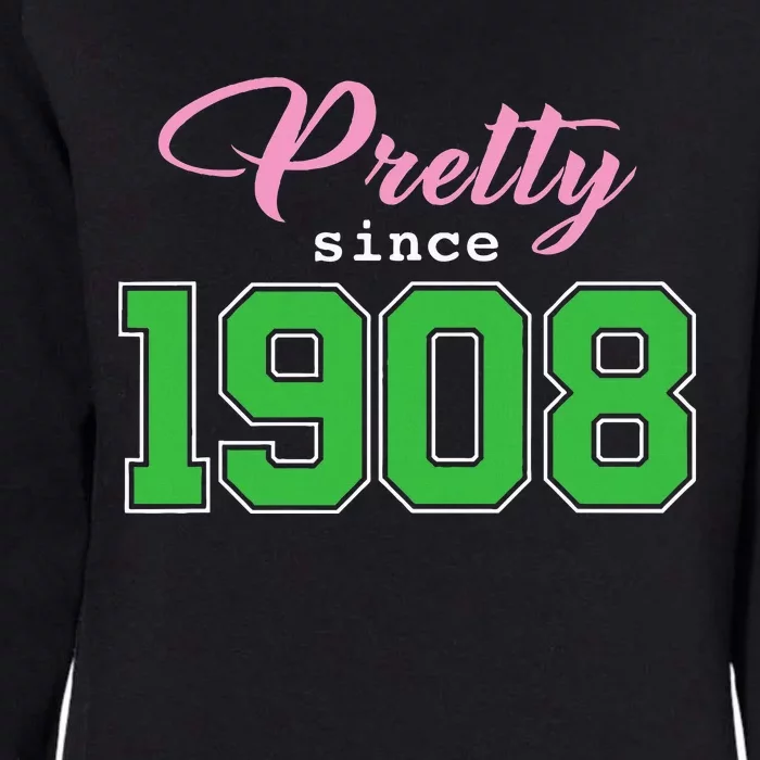 Pretty Since 1908 Sorority Womens California Wash Sweatshirt