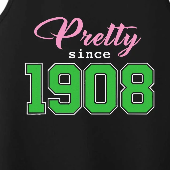 Pretty Since 1908 Sorority Performance Tank