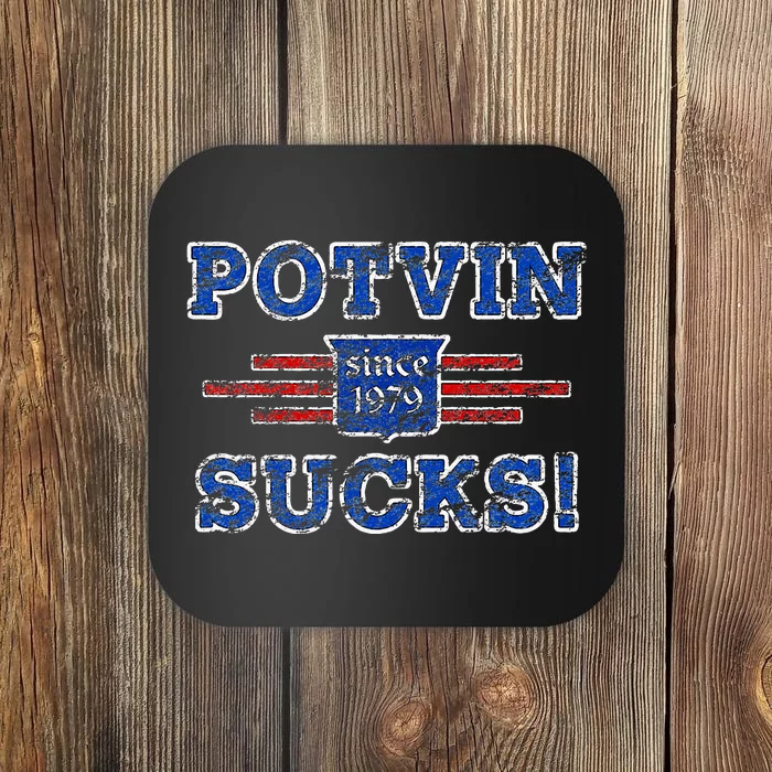 Potvin Sucks 1979 Vintage New York Coaster