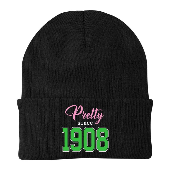 Pretty Since 1908 Sorority Knit Cap Winter Beanie