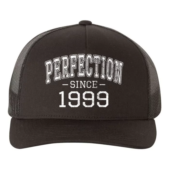 Perfection Since 1999 Vintage Style Born In 1999 Birthday Yupoong Adult 5-Panel Trucker Hat