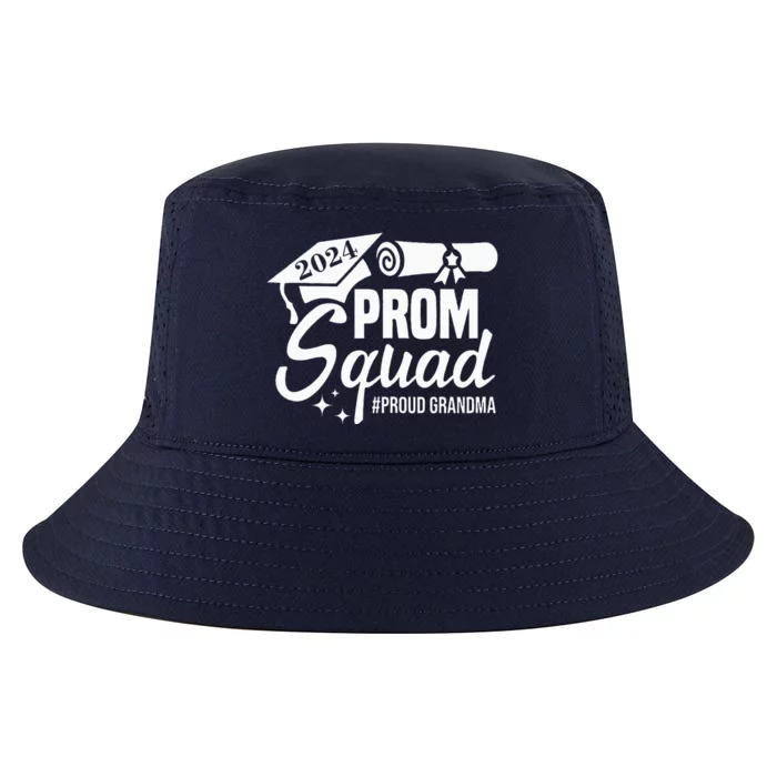 Prom Squad 2024 Proud Grandma Graduate Prom Class Of 2024 Cool Comfort Performance Bucket Hat