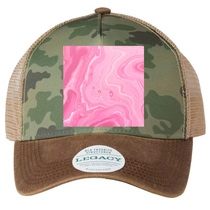 Pink Sublimation 2 Legacy Tie Dye Trucker Hat