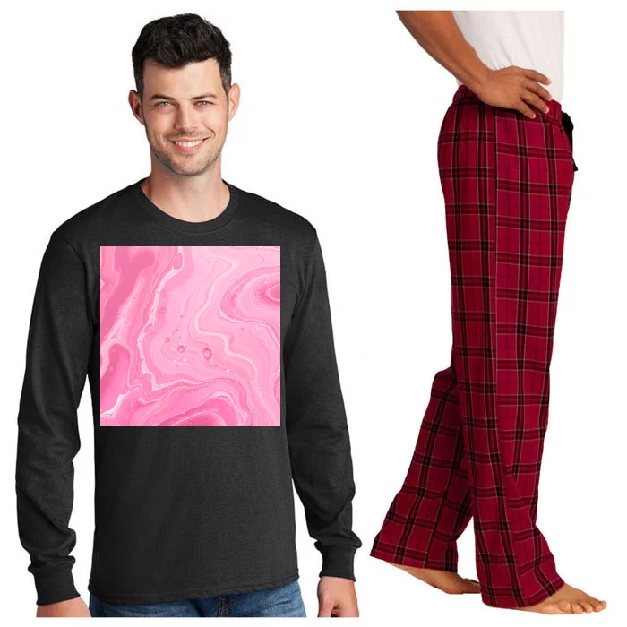 Pink Sublimation 2 Long Sleeve Pajama Set