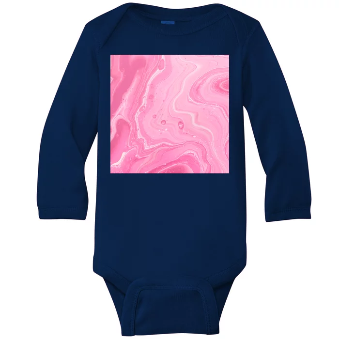 Pink Sublimation 2 Baby Long Sleeve Bodysuit