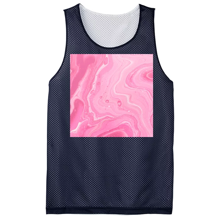 Pink Sublimation 2 Mesh Reversible Basketball Jersey Tank