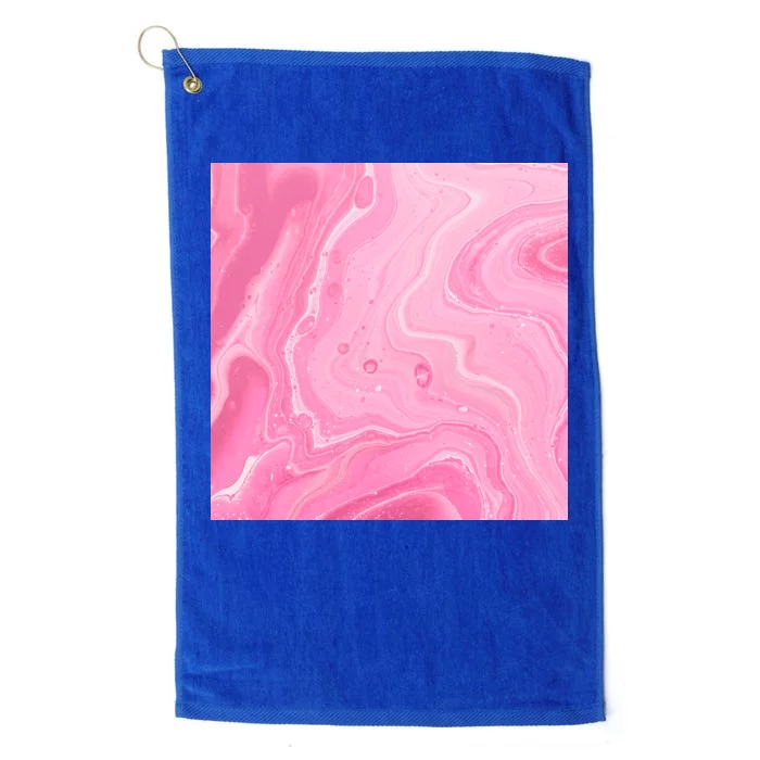 Pink Sublimation 2 Platinum Collection Golf Towel