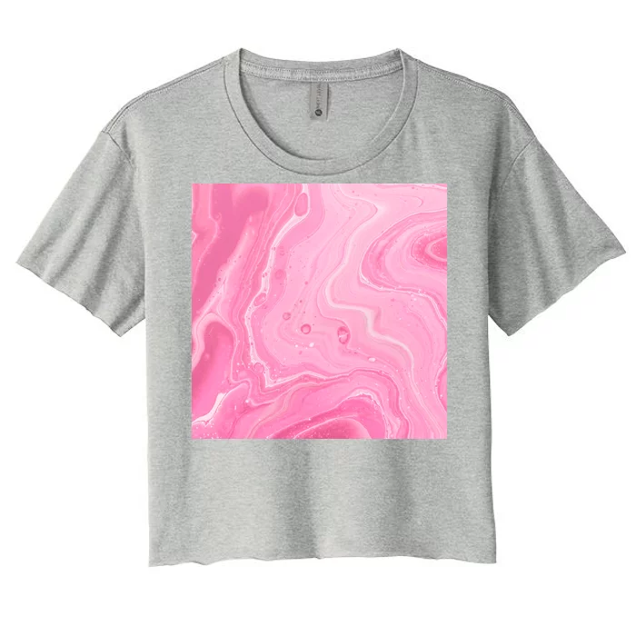 Pink Sublimation 2 Women's Crop Top Tee