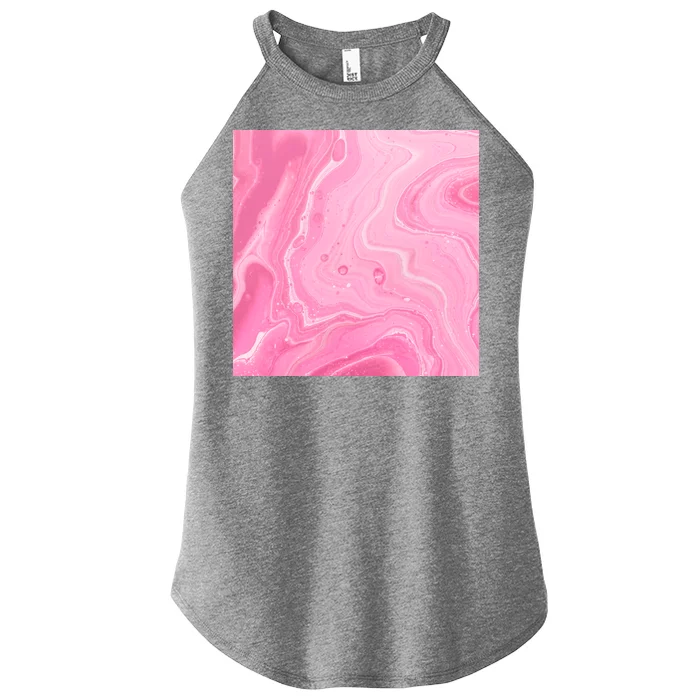 Pink Sublimation 2 Women’s Perfect Tri Rocker Tank