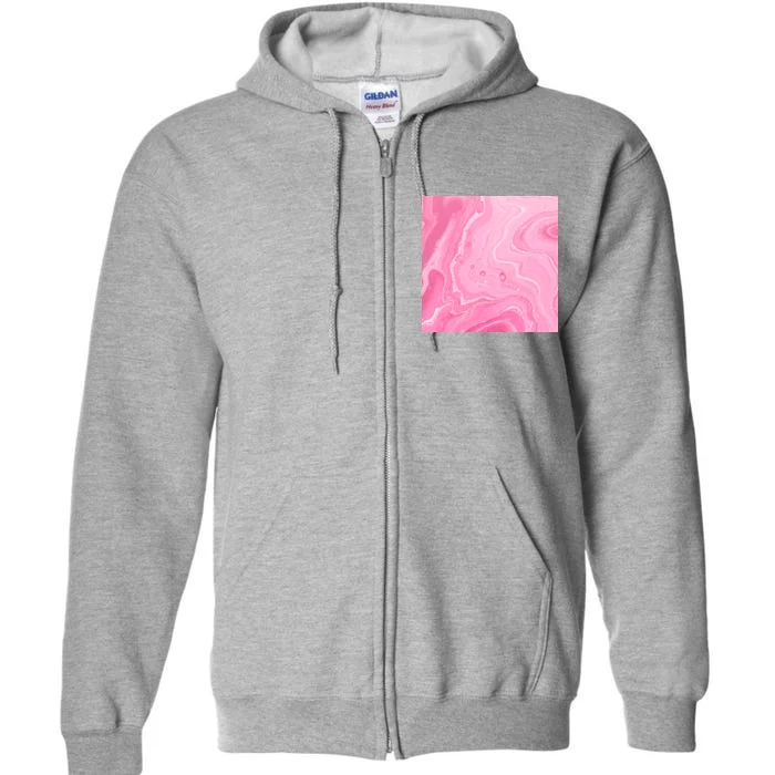 Pink Sublimation 2 Full Zip Hoodie