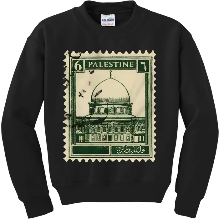 Palestine Stamp 2 Kids Sweatshirt