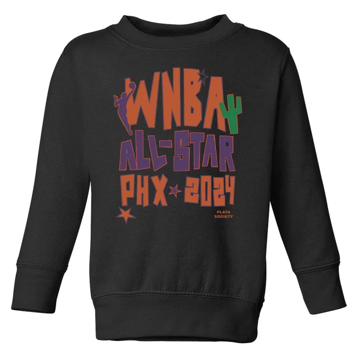 Playa Society 2024 W Allstar Toddler Sweatshirt