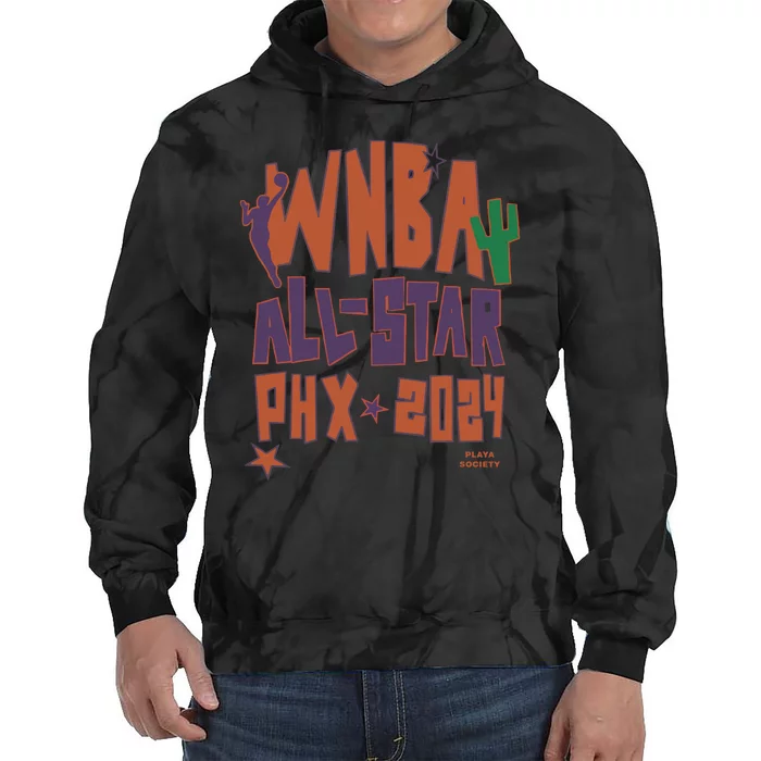 Playa Society 2024 W Allstar Tie Dye Hoodie