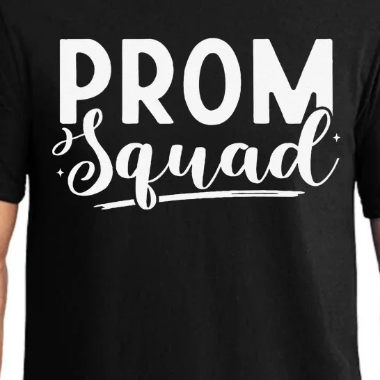 Prom Squad 2024 Funny Graduate Prom Class Of 2024 Pajama Set