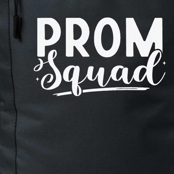 Prom Squad 2024 Funny Graduate Prom Class Of 2024 Daily Commute Backpack