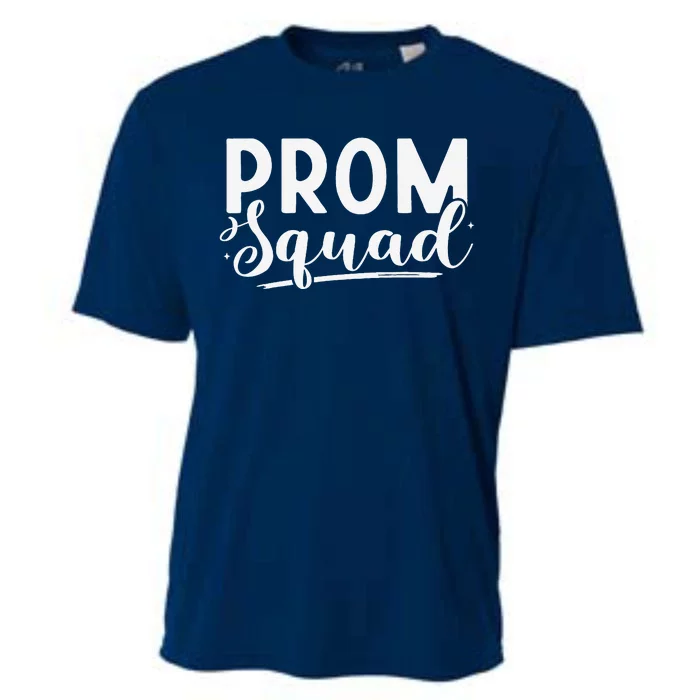 Prom Squad 2024 Funny Graduate Prom Class Of 2024 Cooling Performance Crew T-Shirt