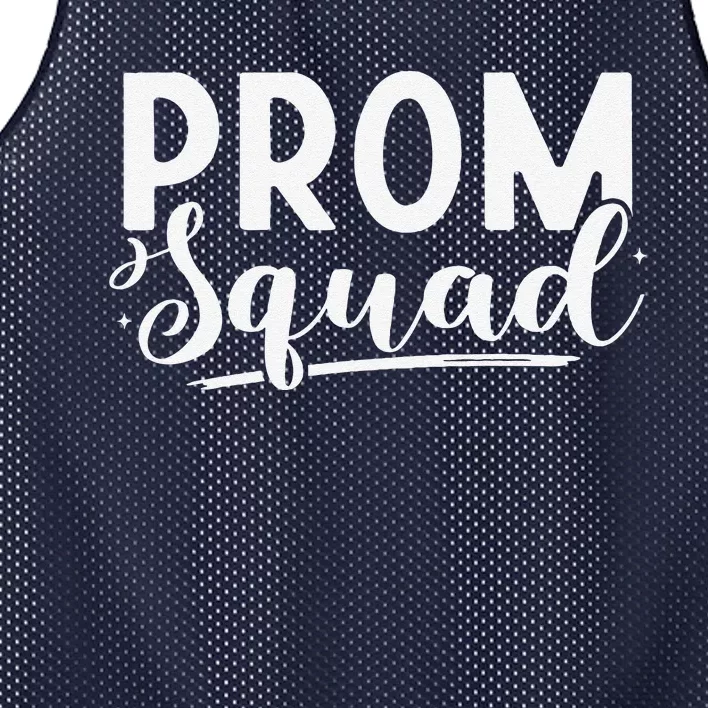 Prom Squad 2024 Funny Graduate Prom Class Of 2024 Mesh Reversible Basketball Jersey Tank