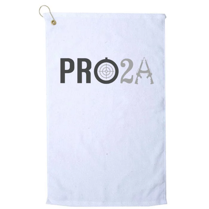 Pro Second Amendment Freedom Over Tyranny Pro2a Bear Arms Platinum Collection Golf Towel