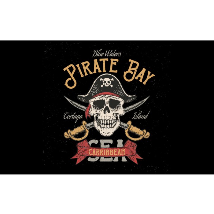 Pirate Skull And Swords Bumper Sticker