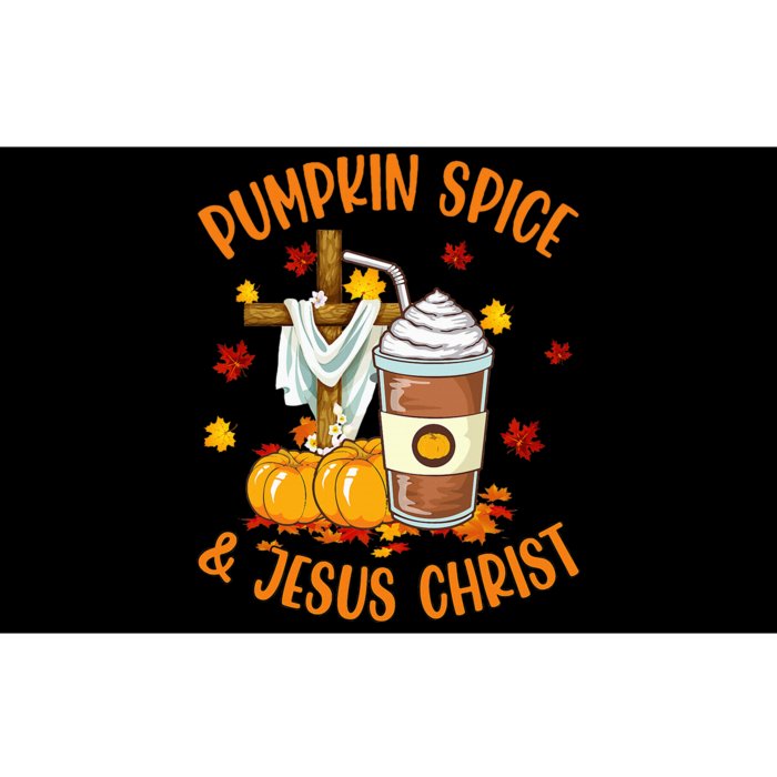 Pumpkin Spice And Jesus Christ Funny Coffee Lovers Gifts Bumper Sticker