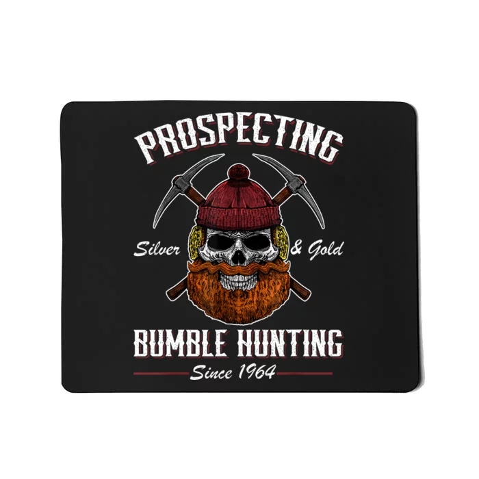 Prospecting Silver And Gold Bumble Mousepad