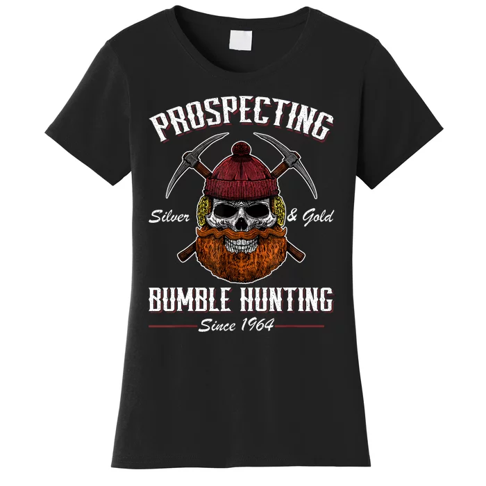 Prospecting Silver And Gold Bumble Women's T-Shirt