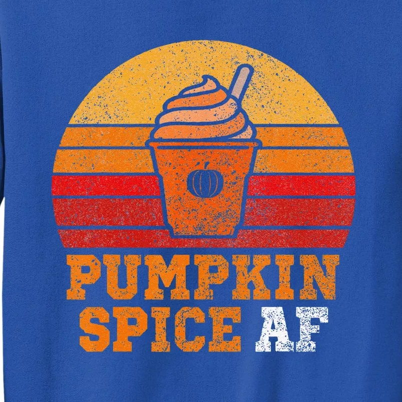 Pumpkin Spice Af Funny Husband Apparel Halloween Gift . Tall Sweatshirt