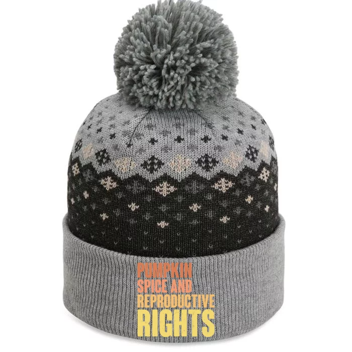 Pumpkin Spice And Reproductive Rights The Baniff Cuffed Pom Beanie