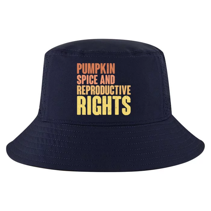 Pumpkin Spice And Reproductive Rights Cool Comfort Performance Bucket Hat