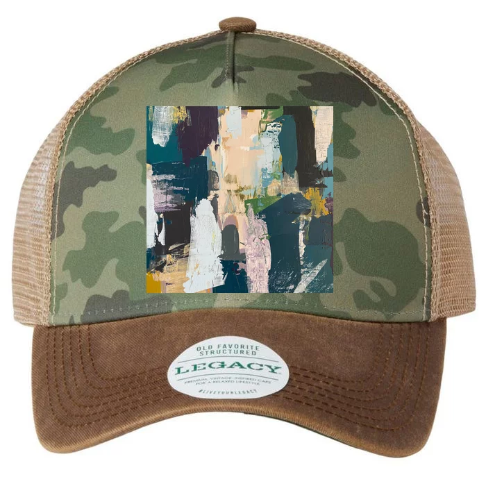 Paint Splatter Art Pattern Legacy Tie Dye Trucker Hat