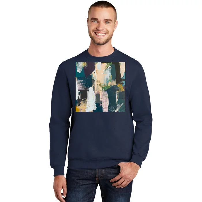 Paint Splatter Art Pattern Tall Sweatshirt