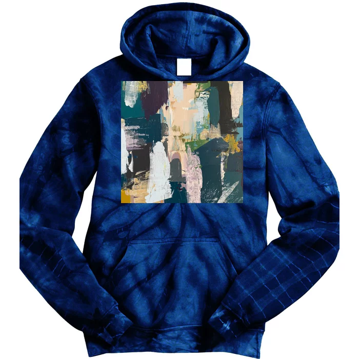 Paint Splatter Art Pattern Tie Dye Hoodie